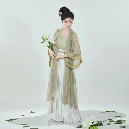 Song Dynasty Modern Hanfu - Bubble Tea 泡泡茶 (Preorder)