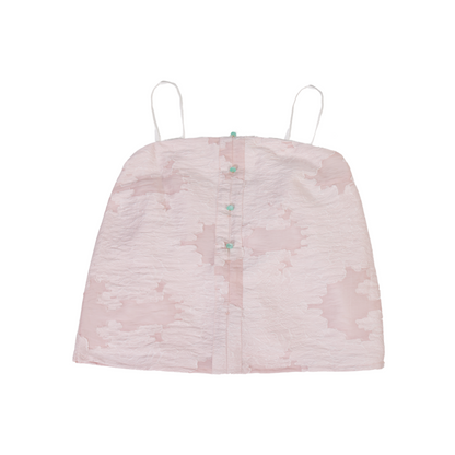 Song Dynasty Modern Hanfu Changgan Temple Cardigan and Pleated Skirt - Lotus Flowers 荷花娇 (Preorder)