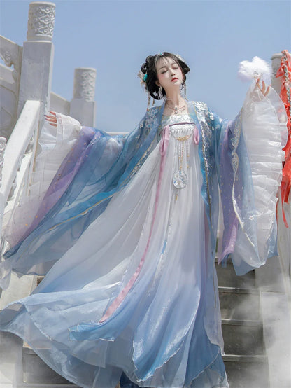 Qingyu Fairy 青羽仙子 - Tang Dynasty Style Qixiong Ruqun