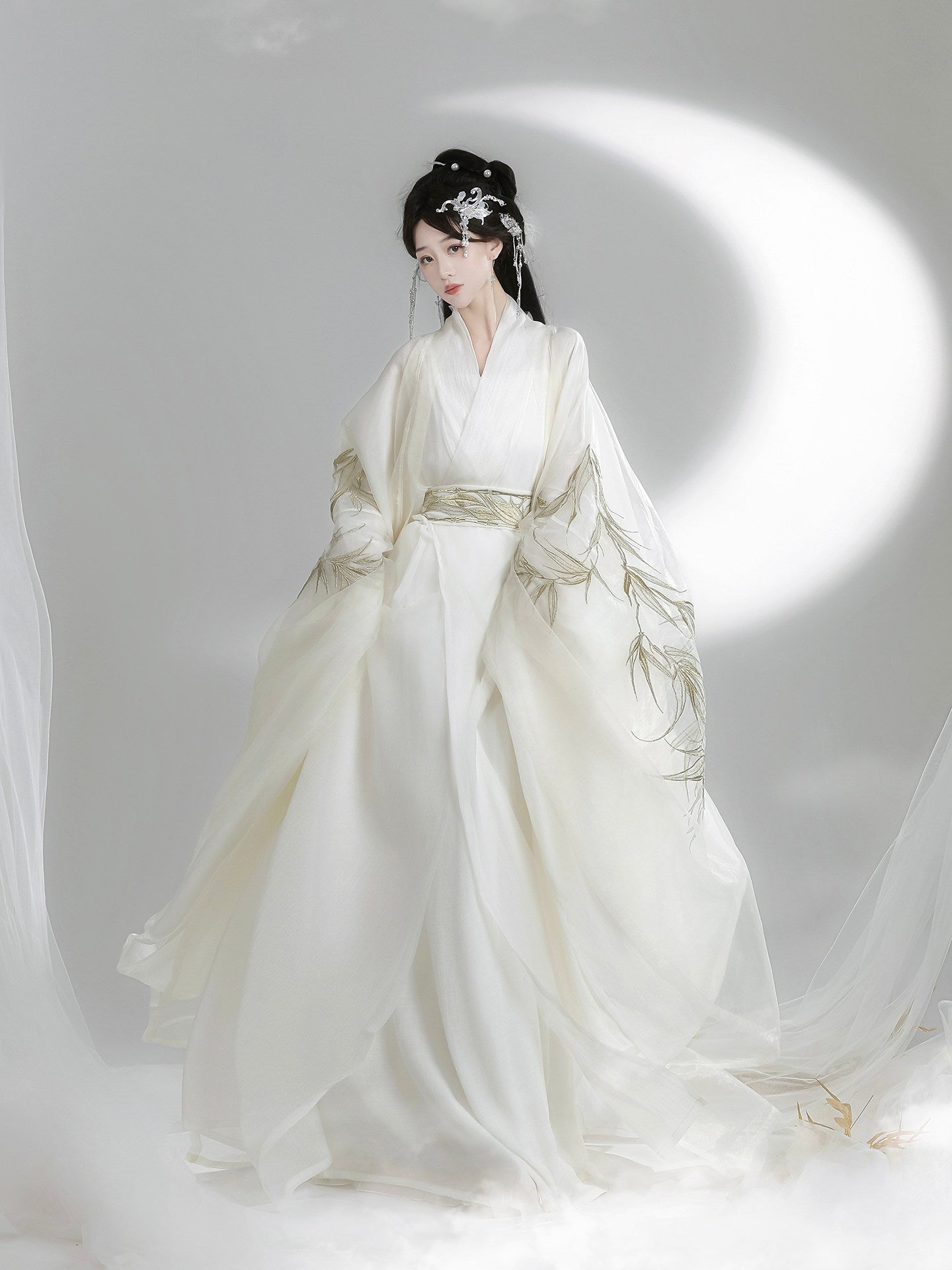 Wei Jin Dynasty Qiyao Ruqun Hanfu | Zhaozhao 昭昭