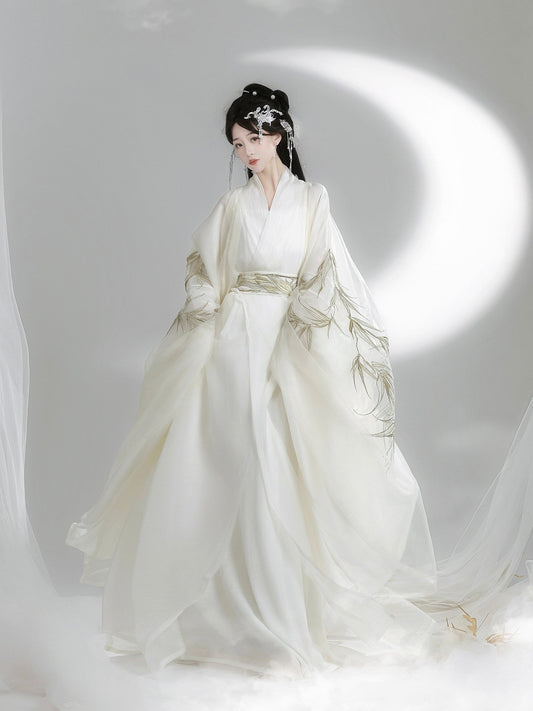 Wei Jin Dynasty Qiyao Ruqun Hanfu | Zhaozhao 昭昭