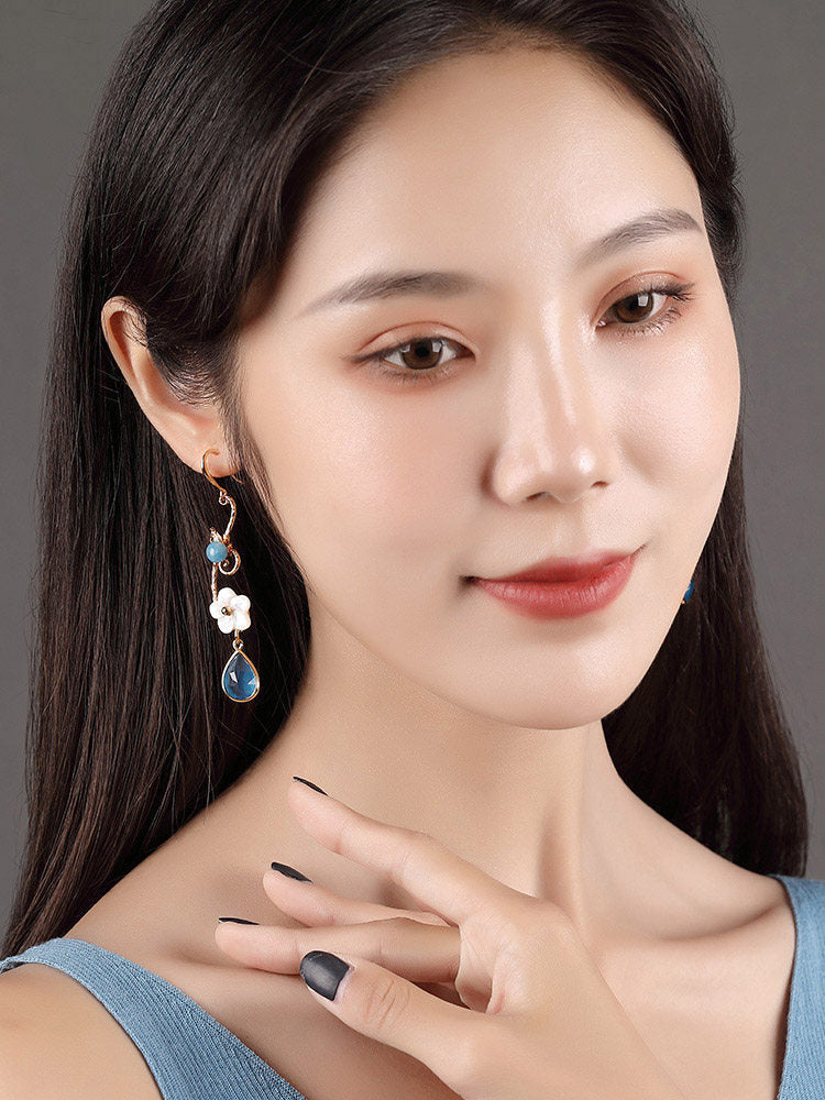 Water Lily Earrings | Cheongsam Jewelry