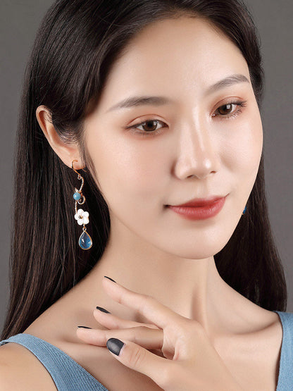 Water Lily Earrings | Cheongsam Jewelry