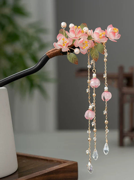 Falling Petals Hair Stick | Traditional Chinese Hair Accessory