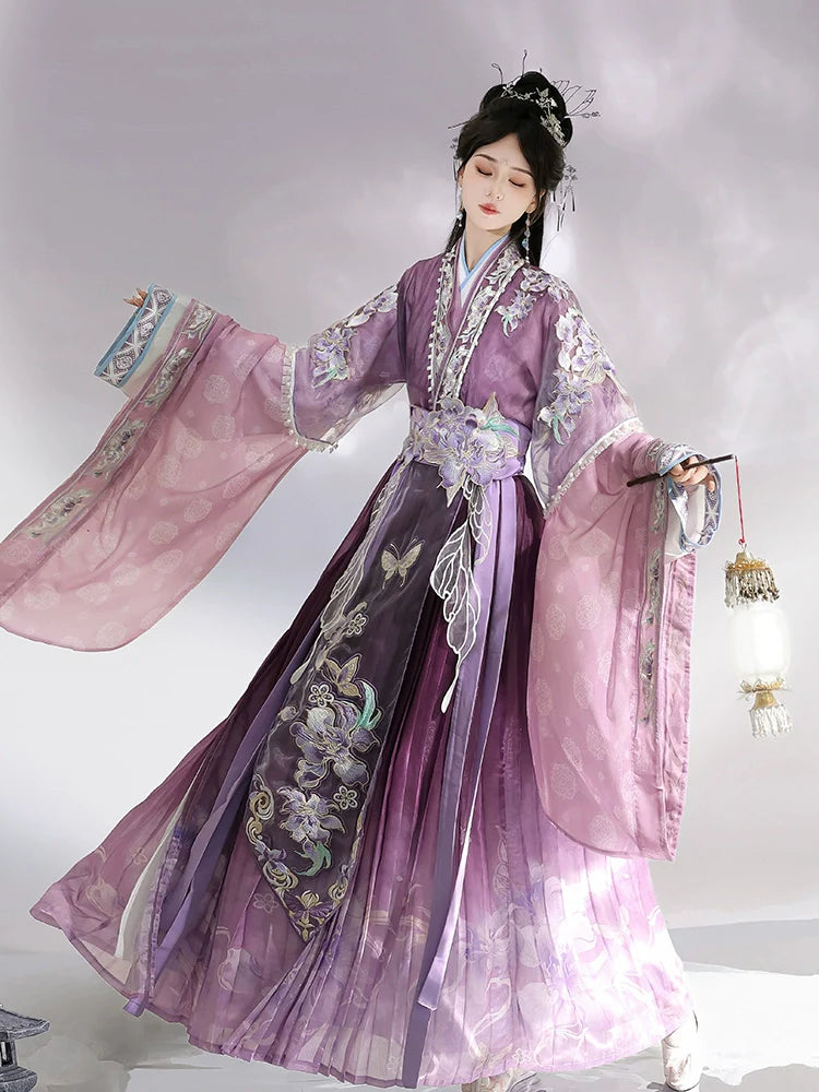 Wei Jin Dynasty Qiyao Ruqun Hanfu | Donglai 东来