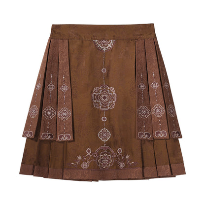 Floating Sands | Bustier with Ming Dynasty Style Mamianqun
