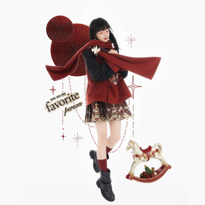Modern Ming Dynasty Chinese New Year Festival Hanfu | Star Wish Pegasus 星愿天马