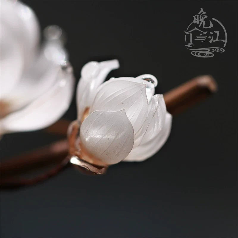 Snow Orchid Hair Stick | Ancient Chinese Hair Accessory