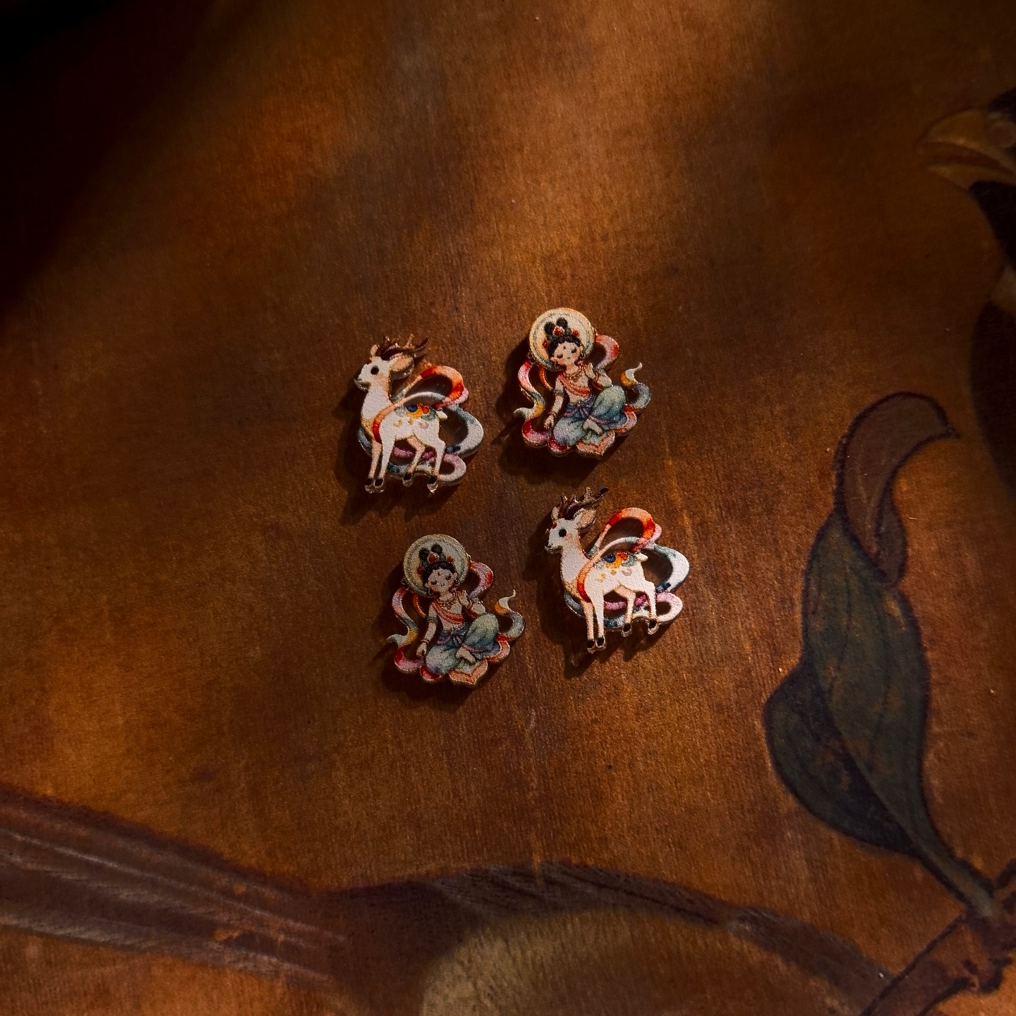 Dunhuang Goddess Ear Studs | Hanfu Jewelry