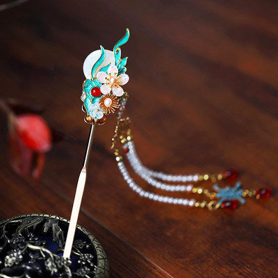 Luna Rain Hair Stick | Ancient Chinese Hair Accessory