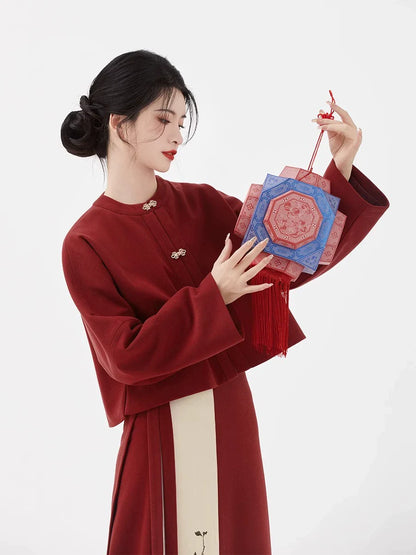 Song Dynasty Modern Hanfu for Chinese Festivals - Palace Walls 宫墙 (Preorder)