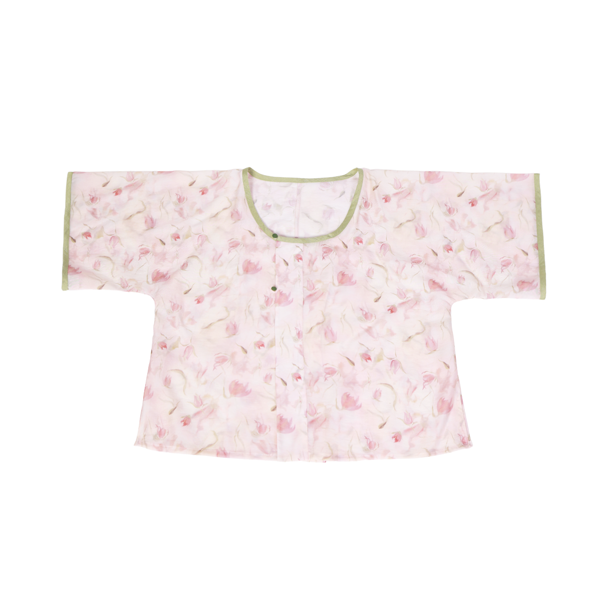 Song Dynasty Modern Hanfu Tencel Cardigan and Elastic Skirt - Four Seasons 四时春 (Preorder)