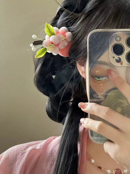 Puffy Bloom Hair Stick | Traditional Chinese Hair Accessory
