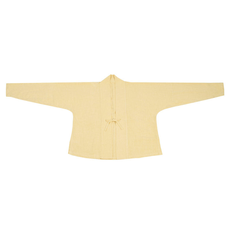 Song Dynasty Modern Hanfu Winged Sleeve Top and Wrap Skirt for Autumn and Winter - Rose Heart 玫瑰心事 (Preorder)