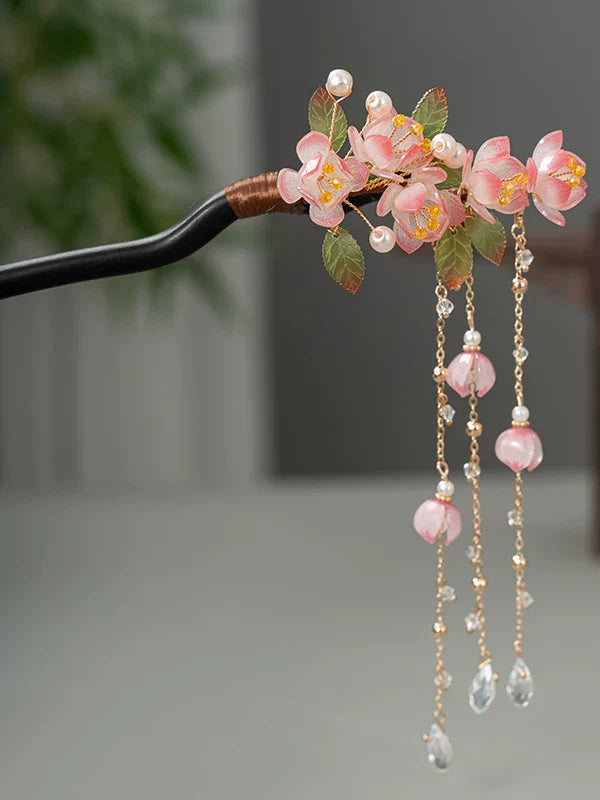 Falling Petals Hair Stick | Traditional Chinese Hair Accessory