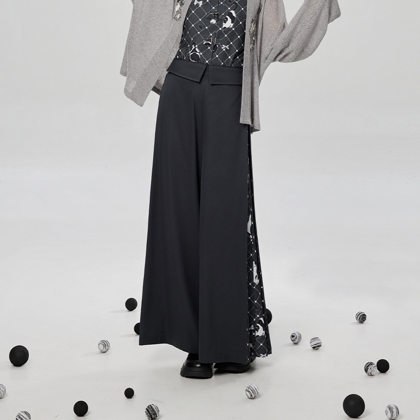 Meow Fun | Modern Song Dynasty Jacket and Pants Set