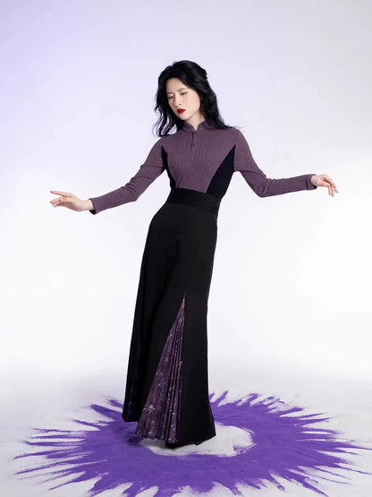 New Chinese Style Women Cape Coat, Knit Top & Three Pleat Skirt - Oriental Witch 东方魔女 (Preorder)