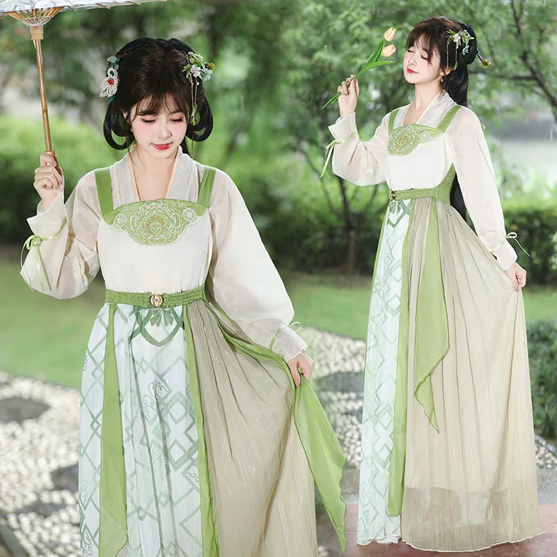 Qingyu - New Chinese Style Modern Tang Dynasty Dress
