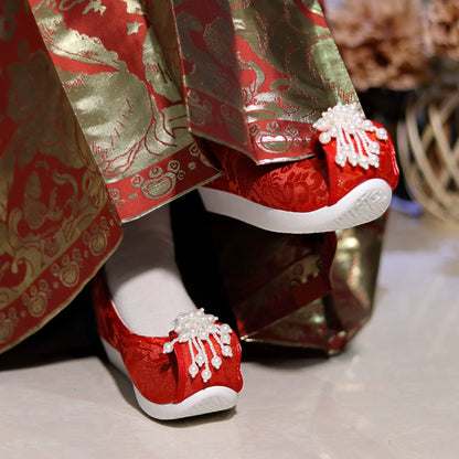 Rebecca - Traditional Brocade Hanfu Shoes