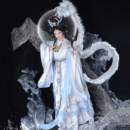 Wei Jin Dynasty Qiyao Ruqun Hanfu | The Celestial Gods 霄神纪