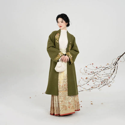 Chinese Jacket & Mamian Skirt Outfit | Windows Herbs 梅窗百草