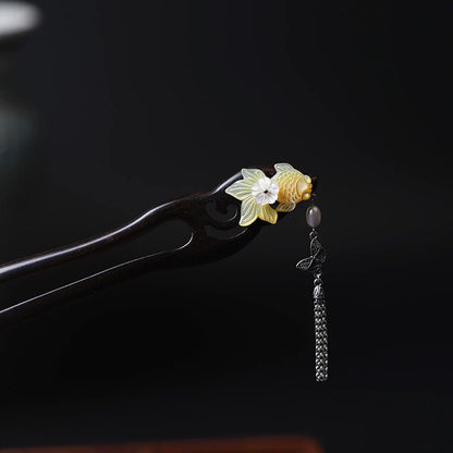 Golden Scales Hair Stick | Hanfu Hair Accessory