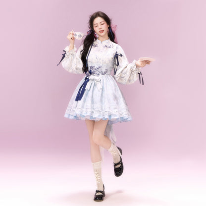 Porcelain Dream | Spring Ancient Style Sweet Pink Modern Xianxia Hanfu