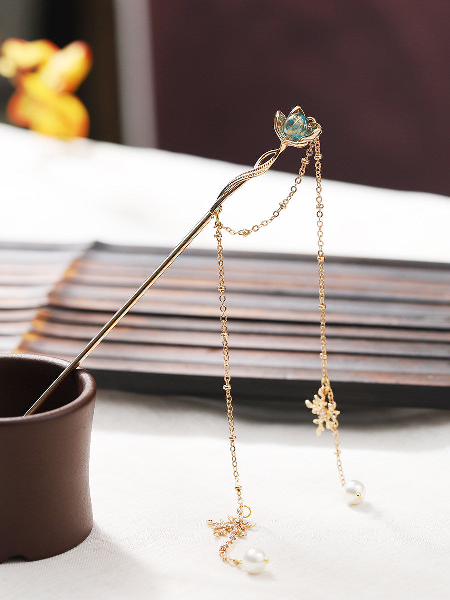 Manshu Hair Stick | Hanfu Hair Accessory