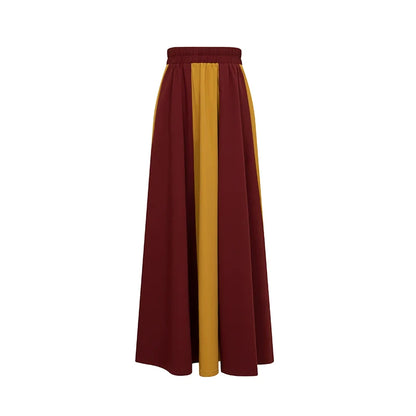 Tang Dynasty Modern Hanfu Set with Beizi Overlay & Flowing Eight-Panel Skirt - Xiachi 夏炽 (Preorder)