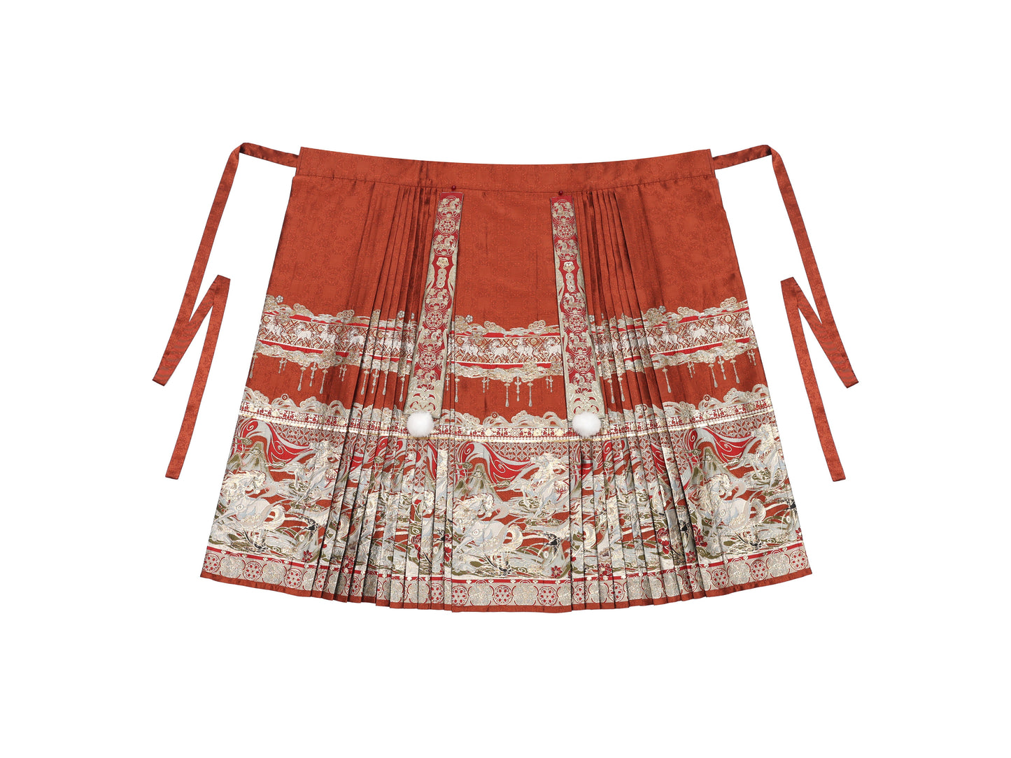 Ming Dynasty Chinese New Year Festival Hanfu | Charming Horse 骏燕迎新