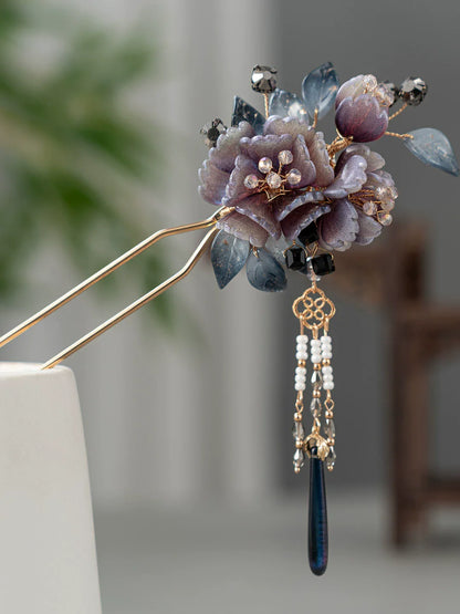 Ink Clouds Hair Stick  | Ancient Chinese Hair Accessory