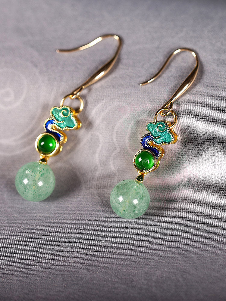 Rising Clouds Earrings | Cheongsam Jewelry
