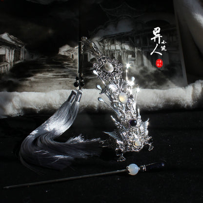 Golden Phoenix - Unisex Hanfu Hair Crown
