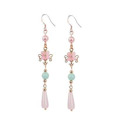 Flower Goddess Earrings | Hanfu Jewelry