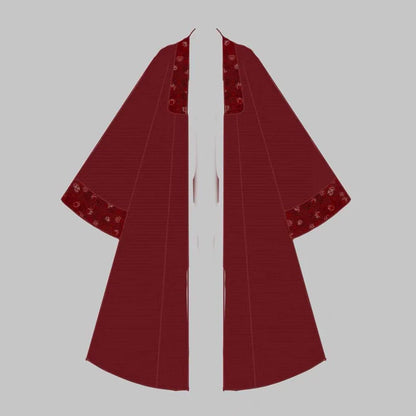 Cinnabar Night 朱砂夜行 - Modern Tang Dynasty Hanfu Dress (Preorder)