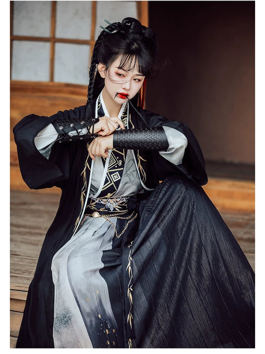 Wei Jin Dynasty Qiyao Ruqun Hanfu | Unmatched 无双