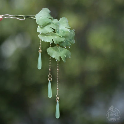 Ginkgo Leaves Hair Stick | Ancient Chinese Hair Accessory