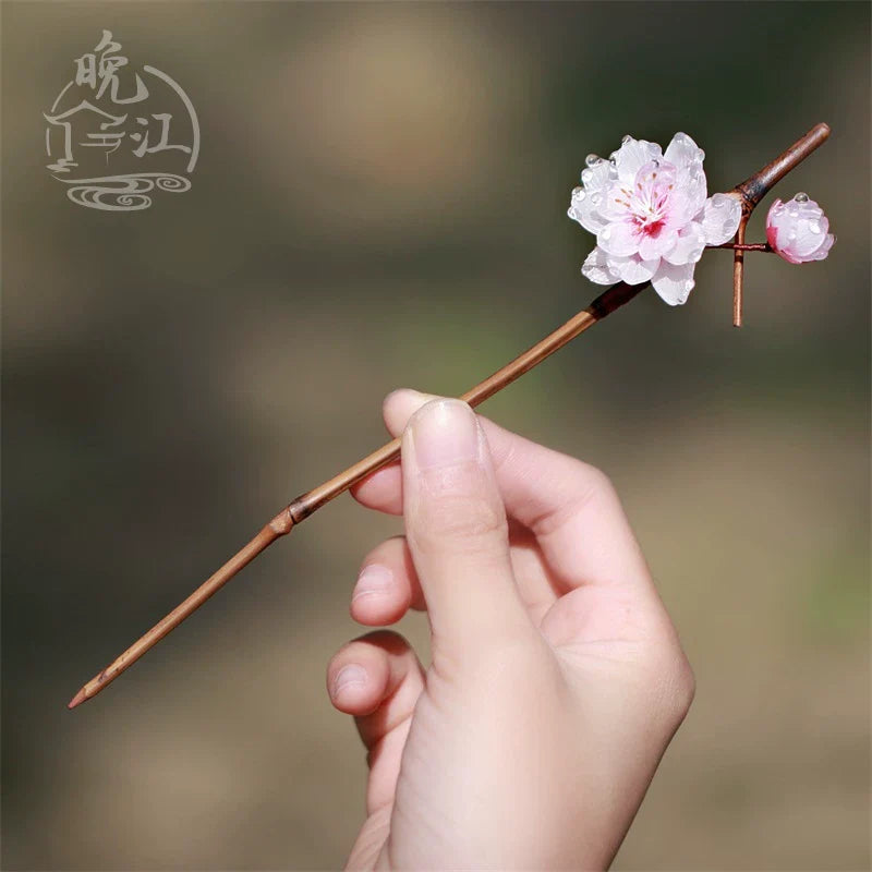Beauty Plum Hair Stick | Ancient Chinese Hair Accessory