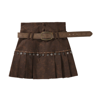 New Chinese Style Off Shoulder Knitted Cloak and Skirt - City Witch 城市女巫