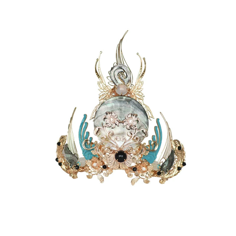 Hanfu Hair Accessories Set: Moon God