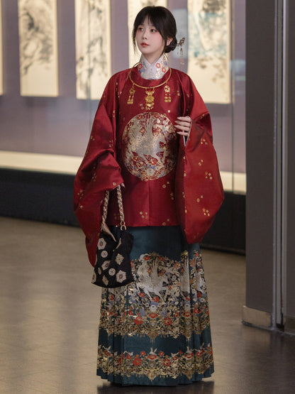 Ming Dynasty Chinese New Year Festival Hanfu | Prosperity 马上有钱