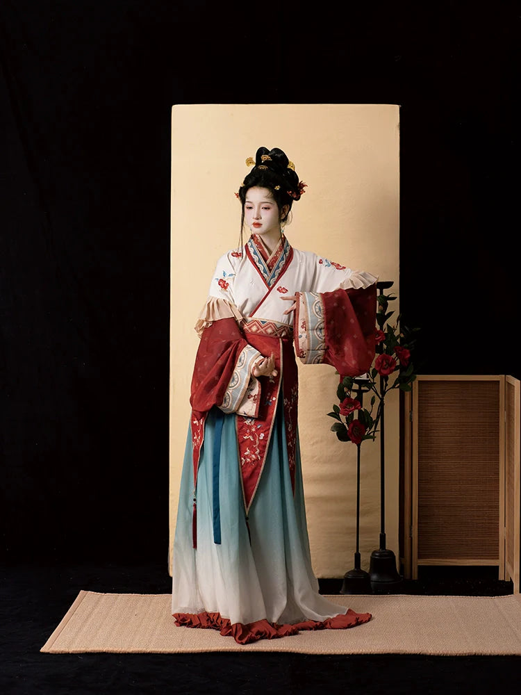 Wei Jin Dynasty Qiyao Ruqun Hanfu | Miaoyu 妙玉