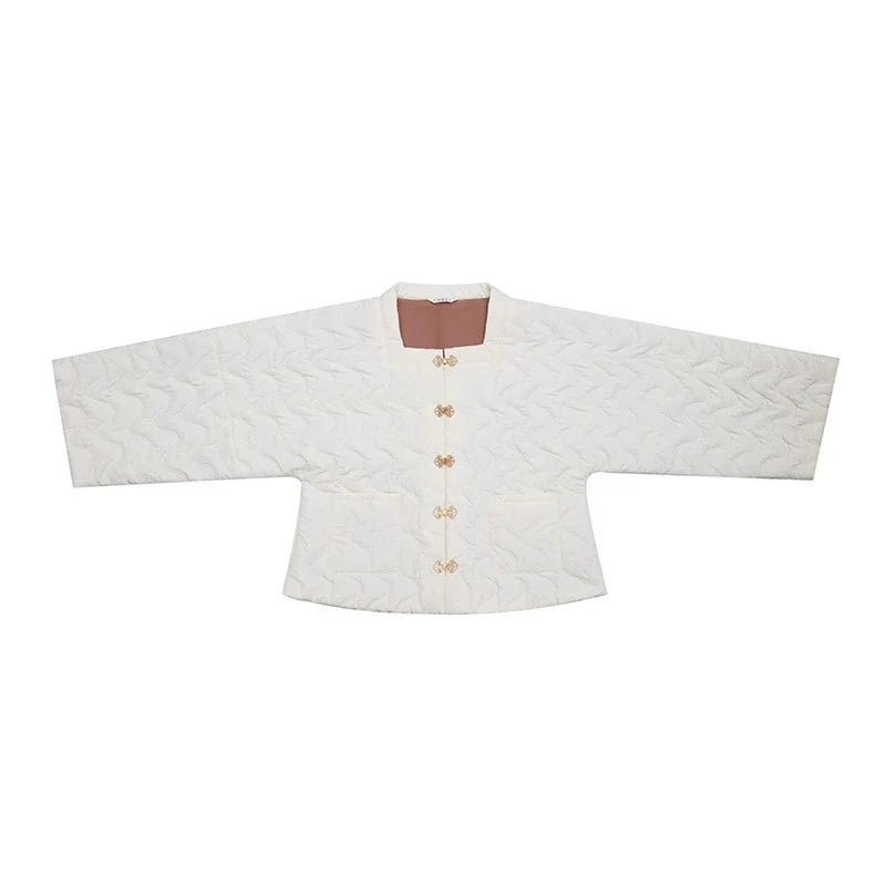Song Ming Dynasty Modern Hanfu Mamianqun Outfit - Peanut Glutinous Rice Balls 花生汤圆
