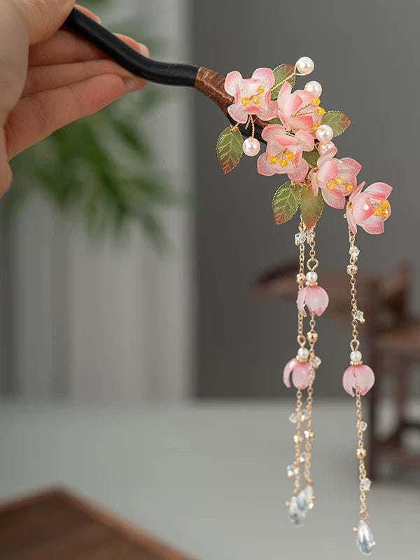 Falling Petals Hair Stick | Traditional Chinese Hair Accessory