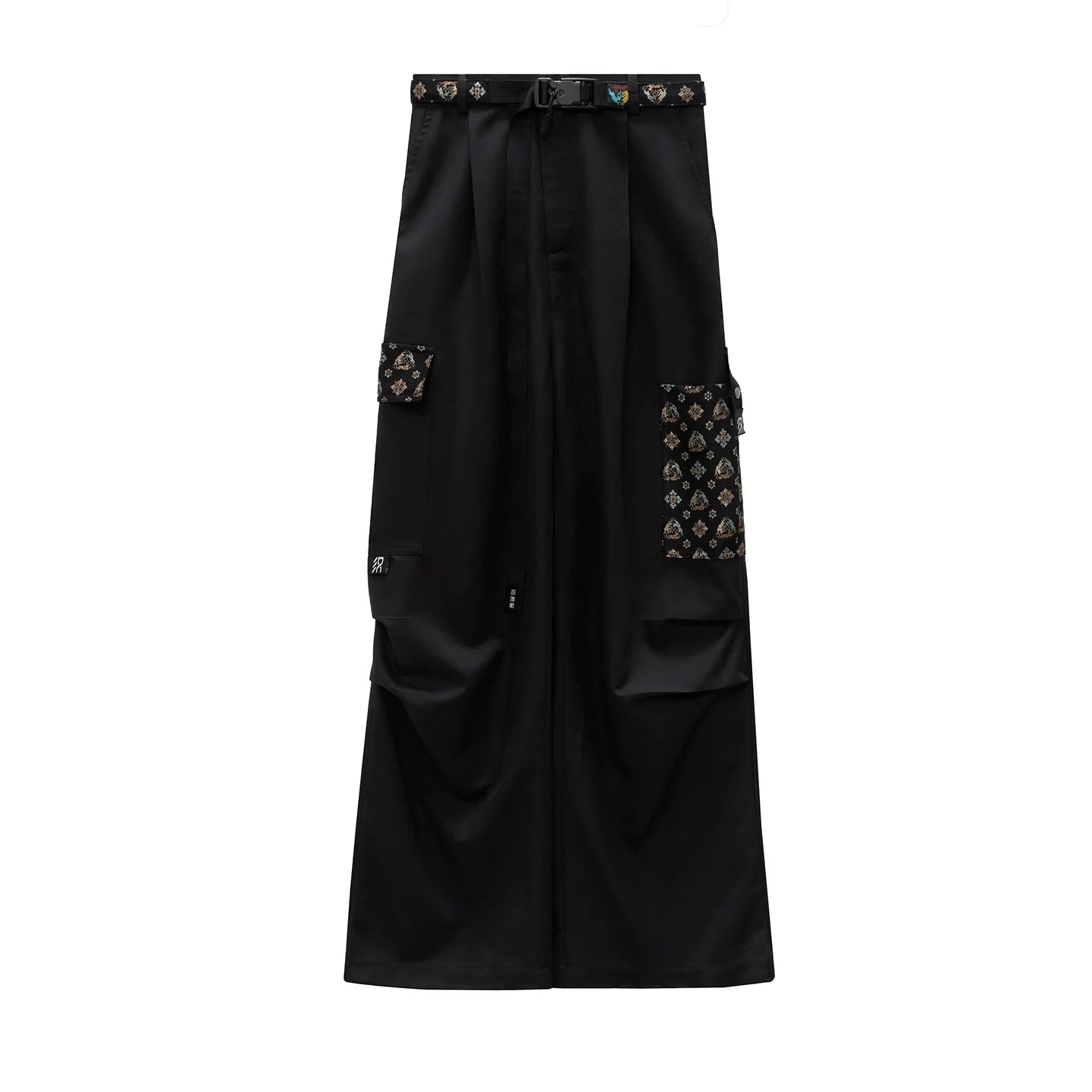 New Chinese Style Women Outdoor Hooded Jacket & Relaxed Straight-Leg Utility Pants - Guanchuanhai 观川海 (Preorder)