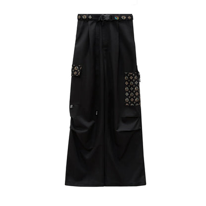 New Chinese Style Women Outdoor Hooded Jacket & Relaxed Straight-Leg Utility Pants - Guanchuanhai 观川海 (Preorder)