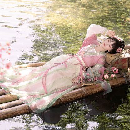 Water Dew 水露 - Tang Dynasty Style Beizi Qiyao Ruqun