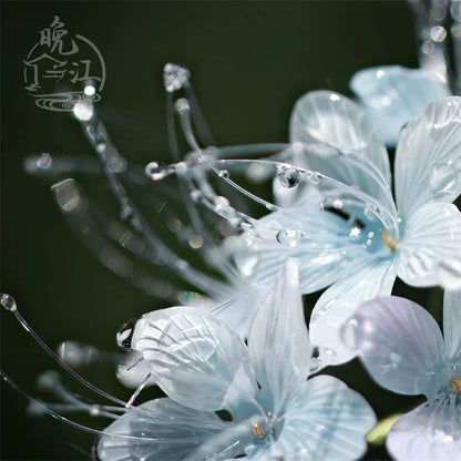 Flower Curls Hair Stick | Traditional Chinese Hair Accessory