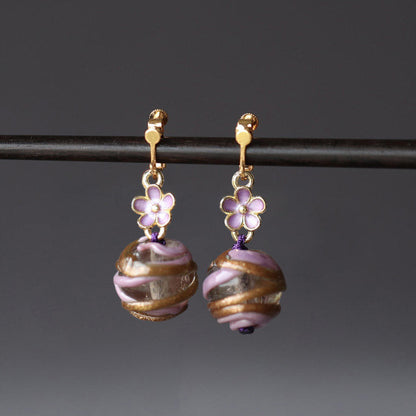Floral Swirl Earrings | Hanfu Jewelry