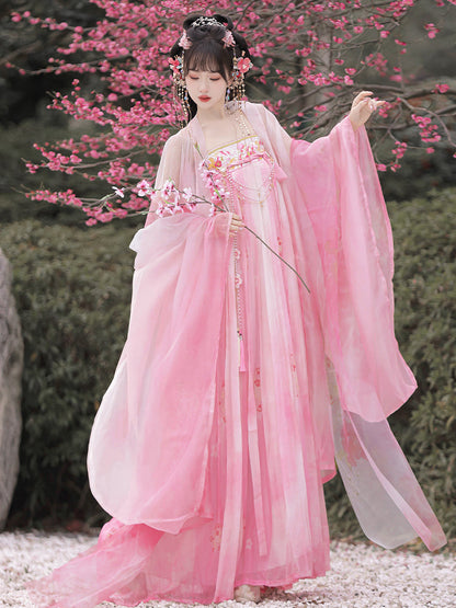 Full of Rain 满天花雨 - Tang Dynasty Style Qixiong Ruqun